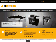 Tablet Screenshot of htsolutions.pl